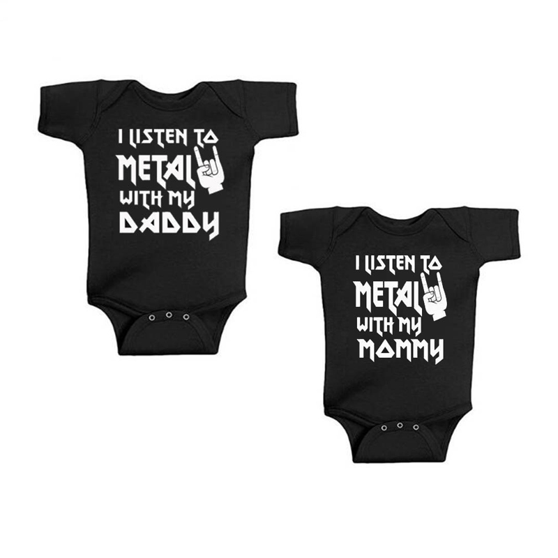 Baby Clothing Brands - أستمع إلى المعدن مع أبي وأمي