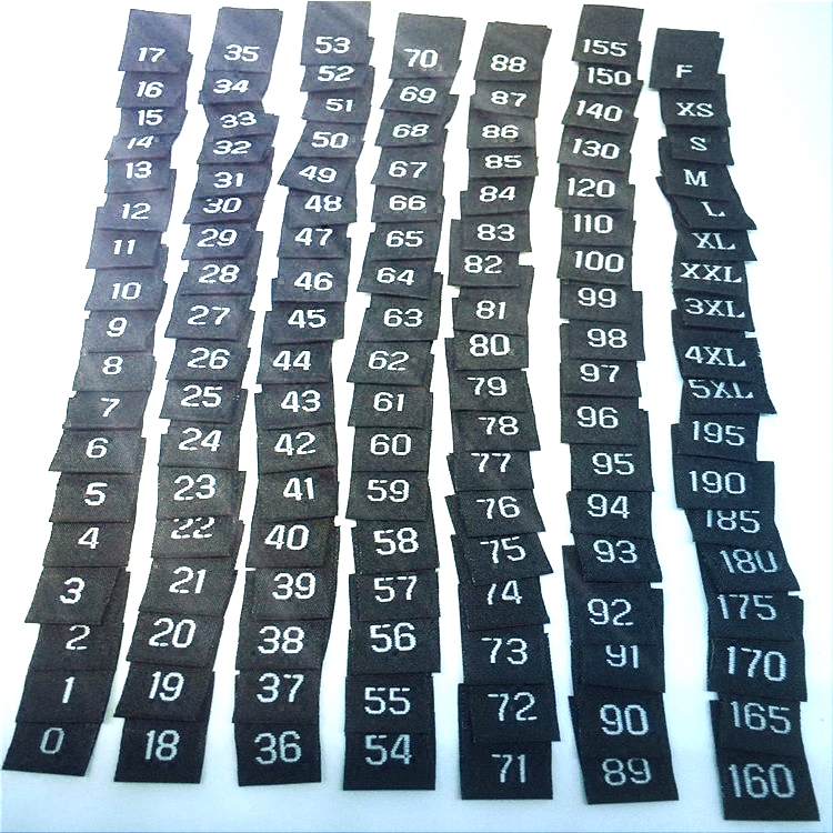 Baby Clothing Labels - ملصق رقمي لمقاسات الملابس الأوروبية 1