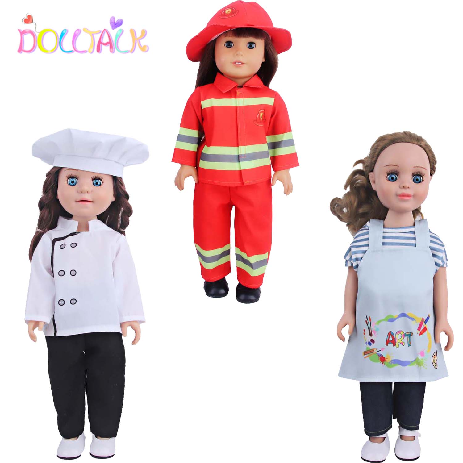 Baby Clothing Essentials - لعب الأدوار الأمريكية 18 بوصة فتاة