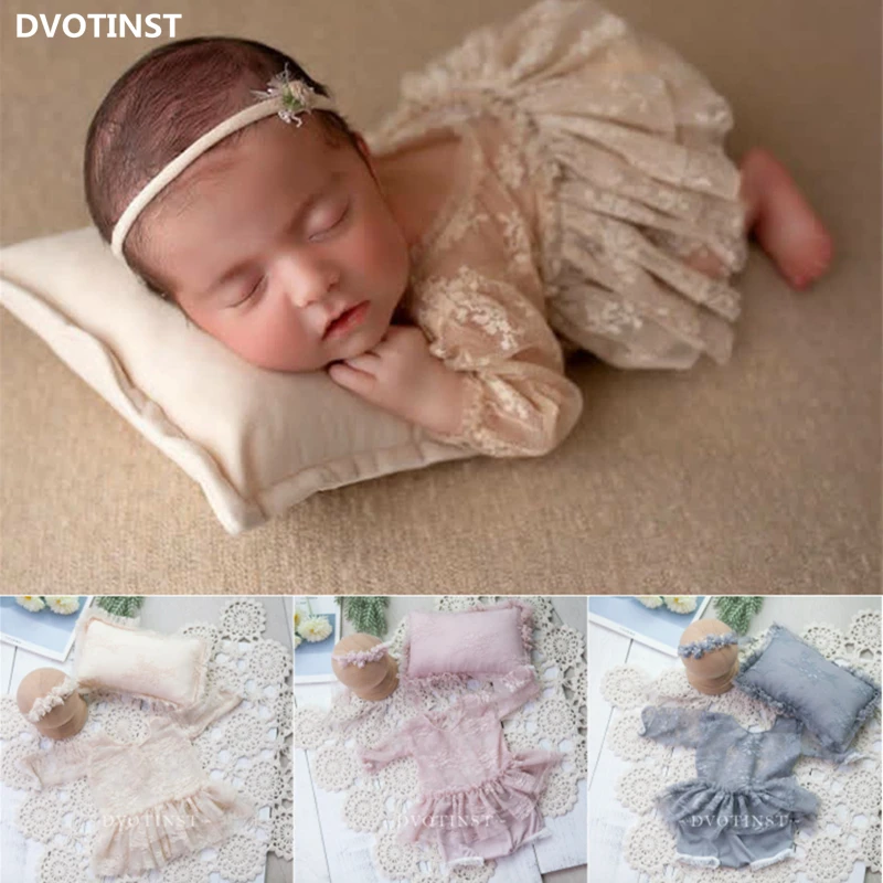 Baby Clothing Essentials - الوليد التصوير الدعائم للطفل فتاة الدانتيل
