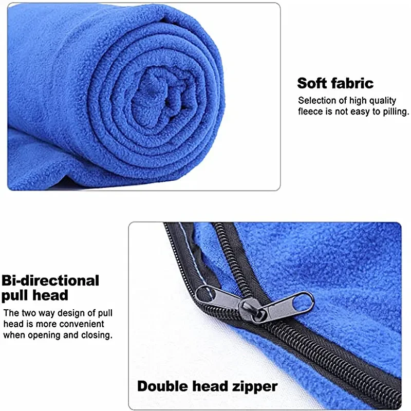 المحمولة خفيفة للغاية القطبية  - مراجعة Fleece Sleep Bag وسعره