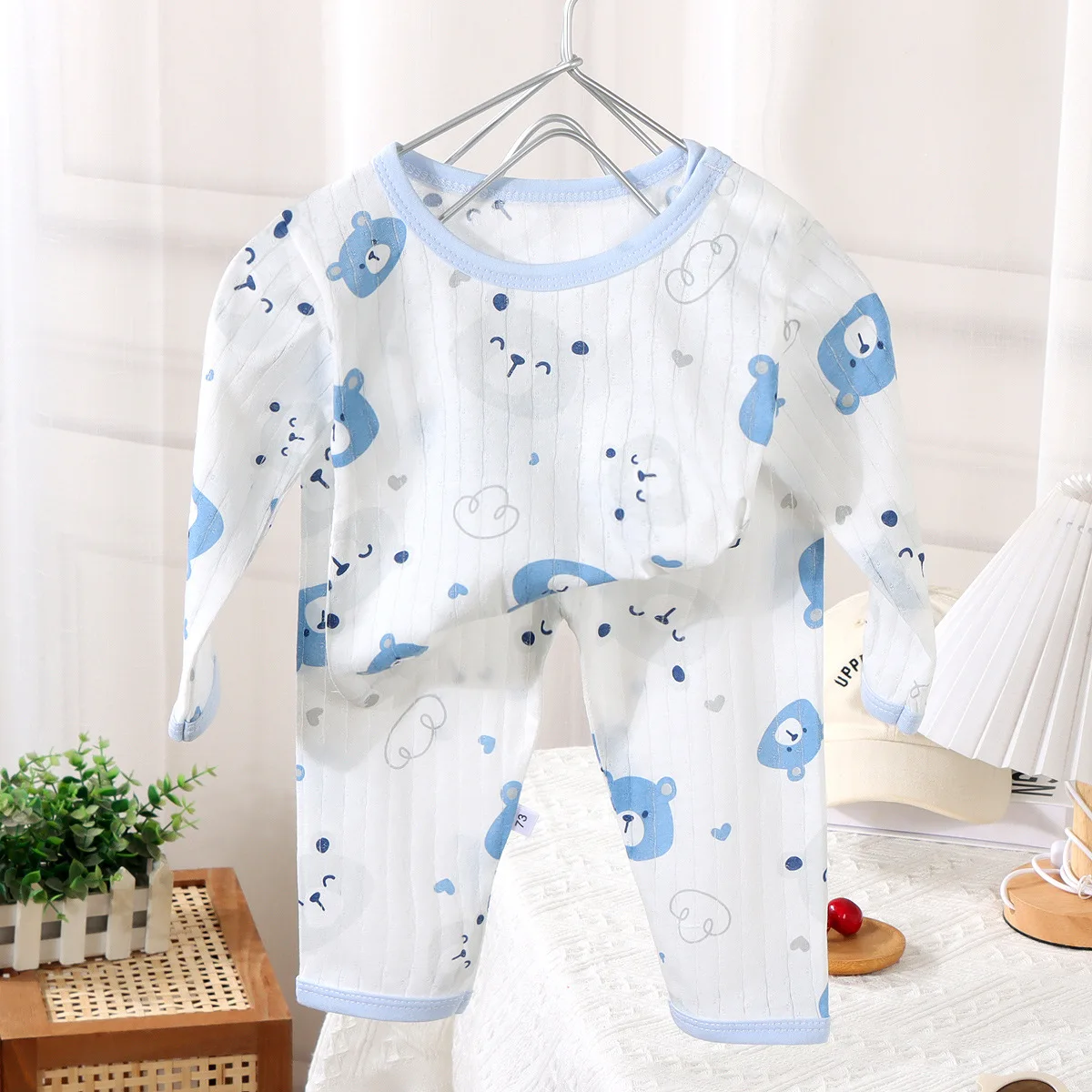 ملابس منزلية قطنية جديدة للأطف - مراجعة Baby Sleep Suit وسعره