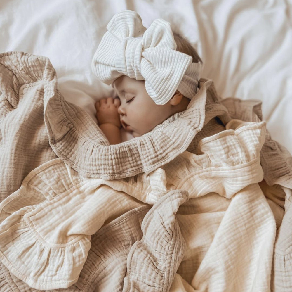 INS تكدرت الشاش الطفل قماط الب - مراجعة Baby Clothing Organic Cotton وسعره