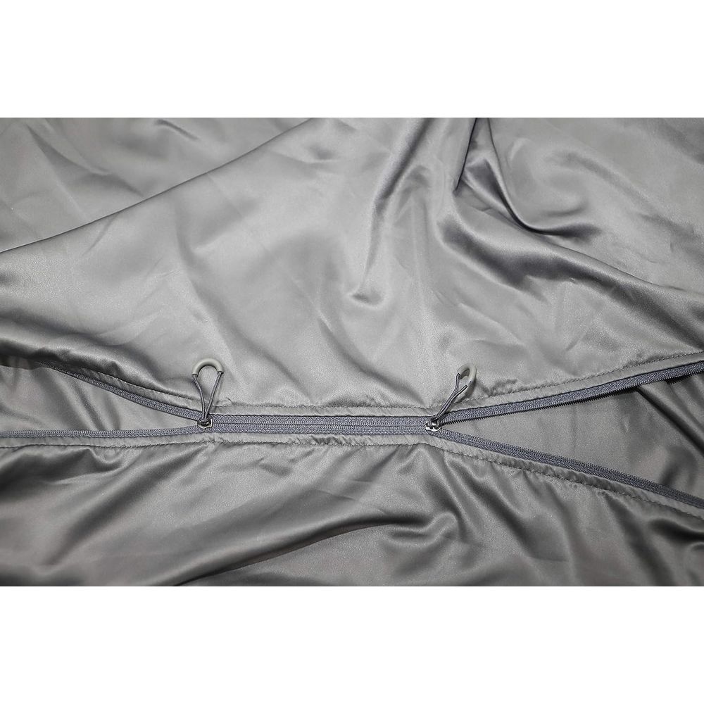 بطانة حقيبة سلينج حريرية بسحاب - مراجعة Fleece Sleep Bag وسعره