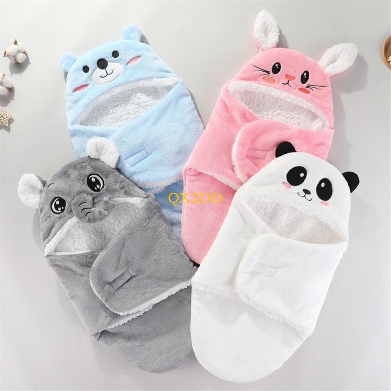 QX2D الوليد شيالة أطفال بطانية - مراجعة Fleece Sleep Bag وسعره