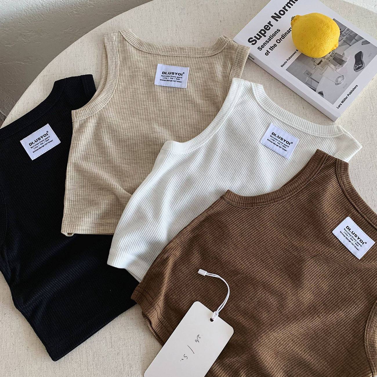 قميص صيفي جديد بدون أكمام للأو - مراجعة Baby Clothing Korea وسعره
