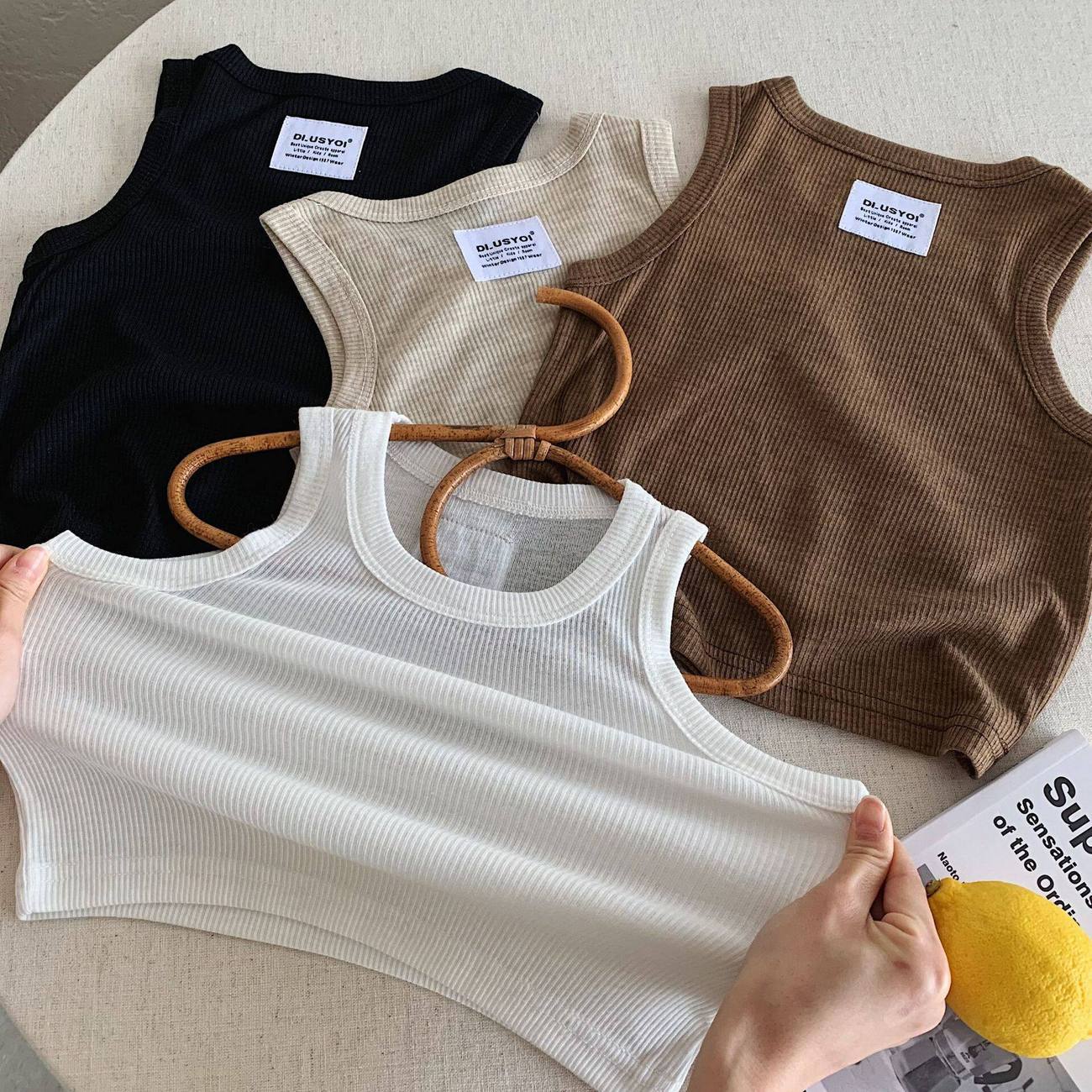 قميص صيفي جديد بدون أكمام للأو - مراجعة Baby Clothing Korea وسعره