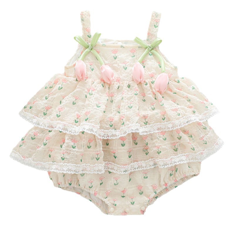 2026 رومبر بناتي صيفي بحمالات  - مراجعة Baby Clothing Brands وسعره
