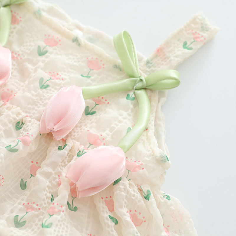 2026 رومبر بناتي صيفي بحمالات  - مراجعة Baby Clothing Brands وسعره