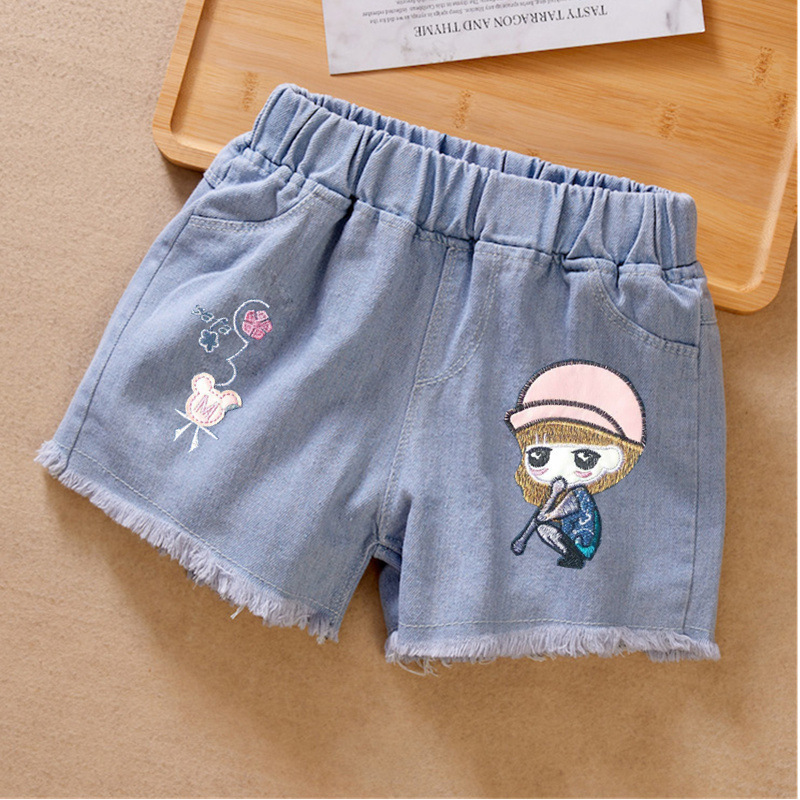 شورتات جينز صيفية للفتيات بخصر - مراجعة Baby Clothing Korea وسعره