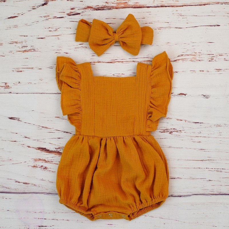 رومبير مزدوج الشاش بكشكشة لحدي - مراجعة Baby Clothing Organic Cotton وسعره