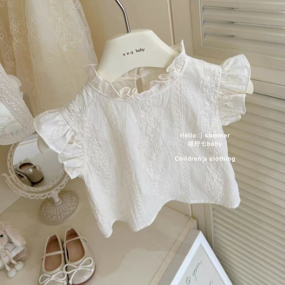 طقم فستان بحمالات للفتيات الصغ - مراجعة Baby Clothing Korea وسعره