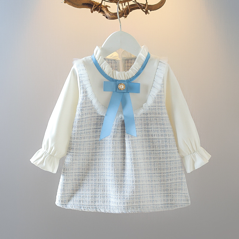 فستان جديد للفتيات الصغيرات بن - مراجعة Baby Clothing Korea وسعره