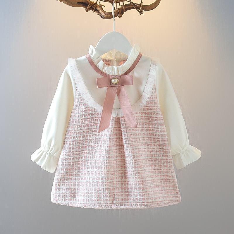 فستان جديد للفتيات الصغيرات بن - مراجعة Baby Clothing Korea وسعره