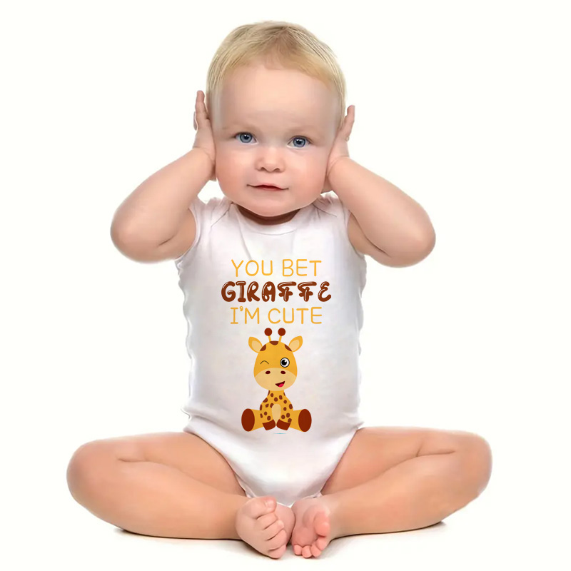 جديد لطيف الزرافة المطبوعة طقم - مراجعة Baby Clothing Brands وسعره