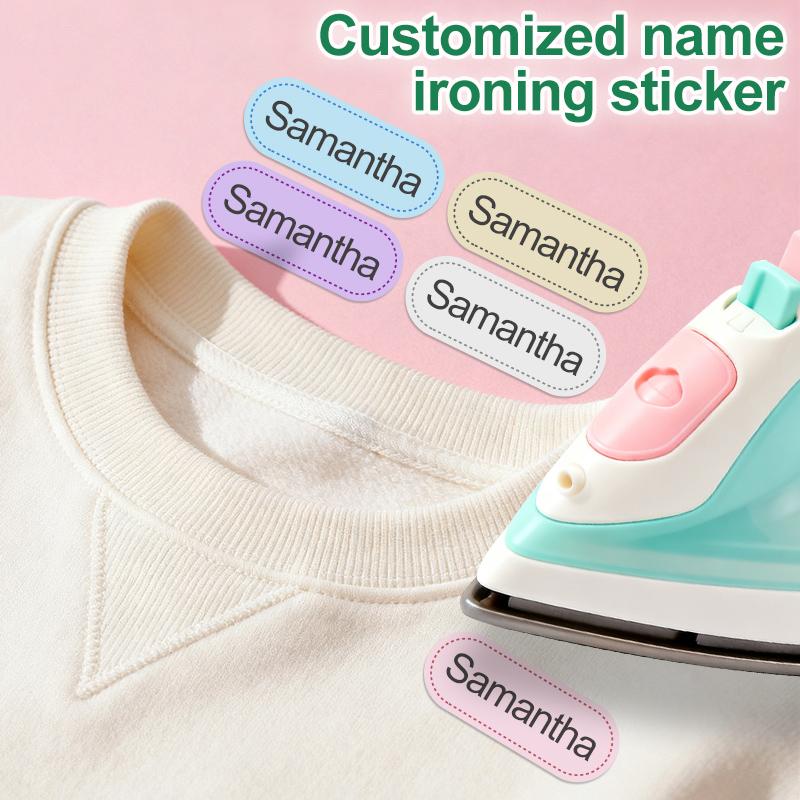 ملصقات للكي - للقطن - مخصصة لل - مراجعة Baby Clothing Labels وسعره