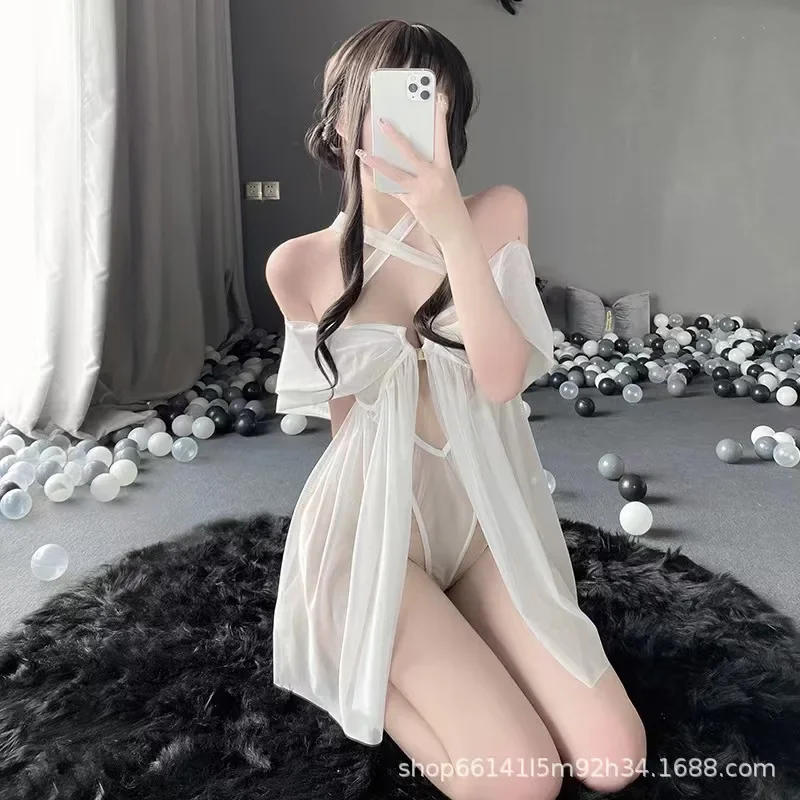 فستان قصير من الدانتيل لوليتا  - مراجعة Baby Gown Nightwear وسعره