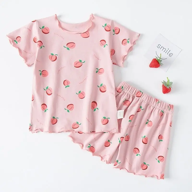 طقم بيجامة صيفي للبنات بطبعة ف - مراجعة Baby Sleep Suit وسعره