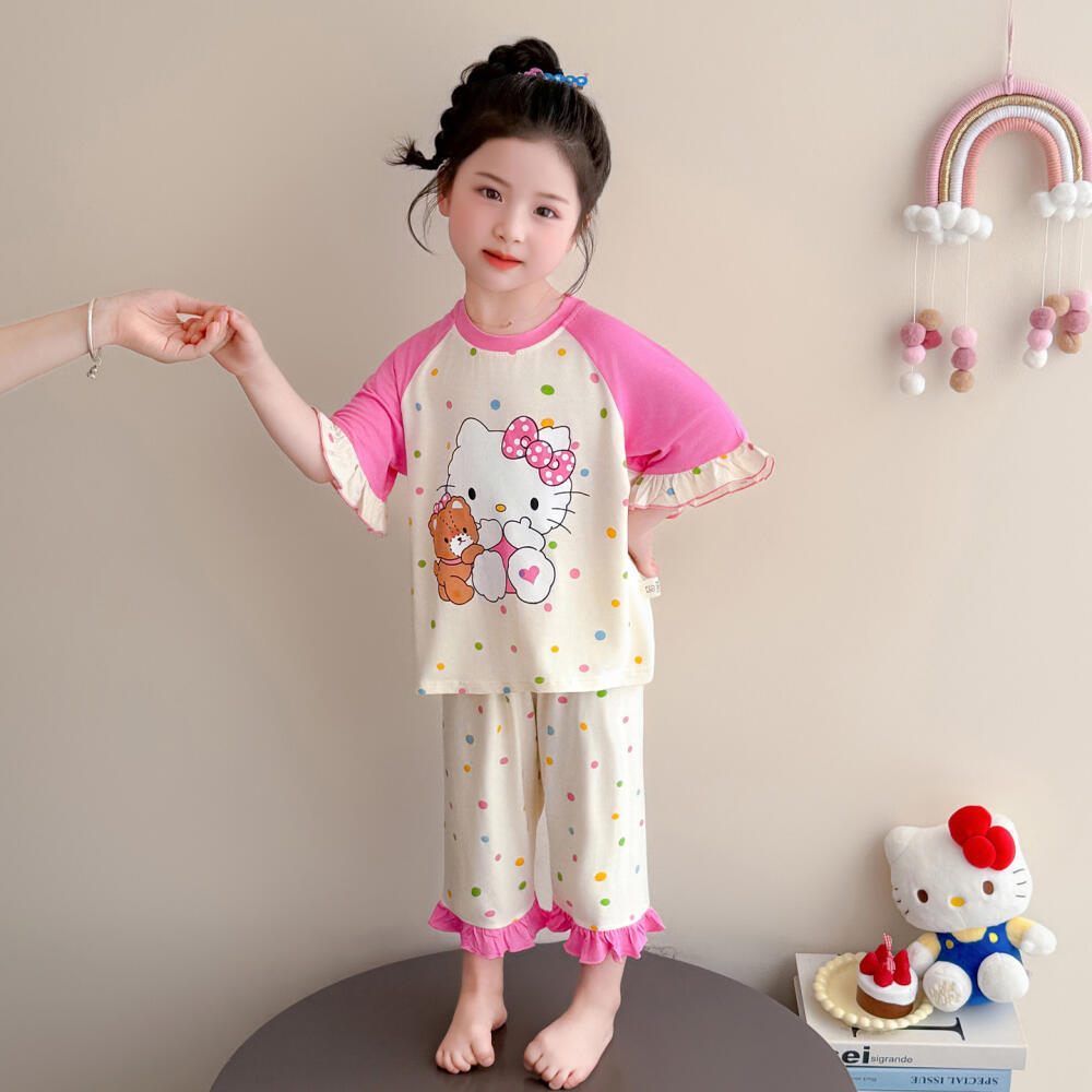 بيجامات سانريو هالو كيتي للفتي - مراجعة Baby Sleep Suit وسعره