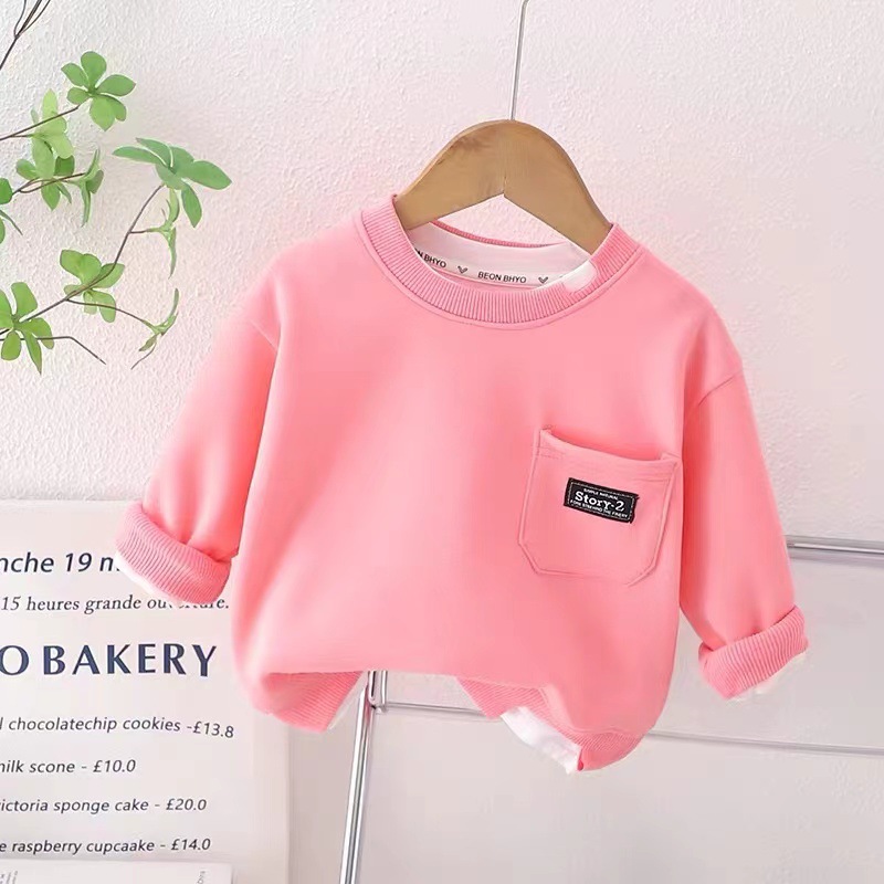 قميص أطفال كوري بسيط بأكمام طو - مراجعة Baby Clothing Korea وسعره
