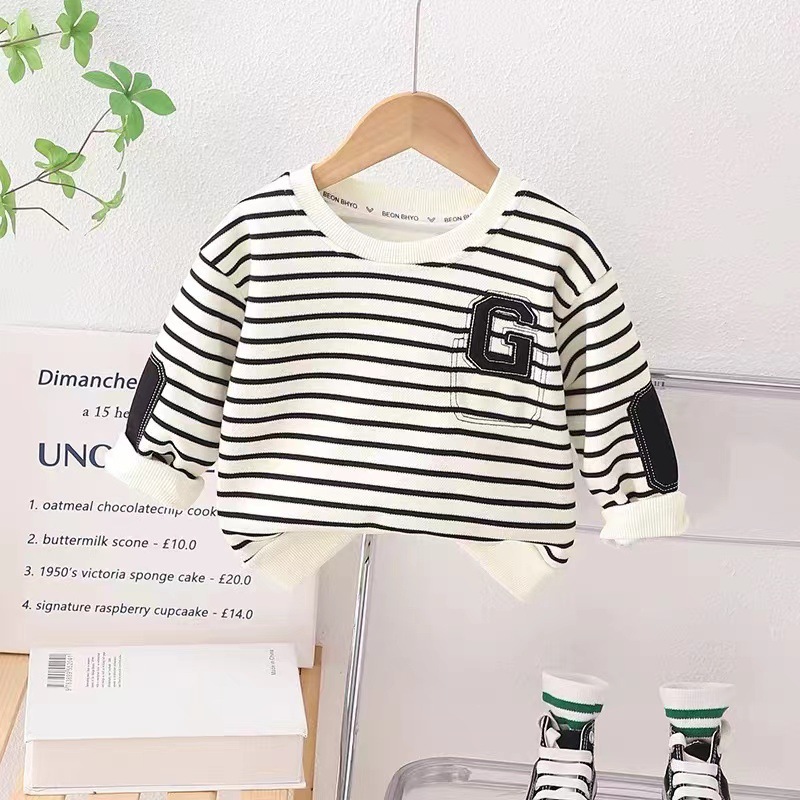 قميص أطفال كوري بسيط بأكمام طو - مراجعة Baby Clothing Korea وسعره