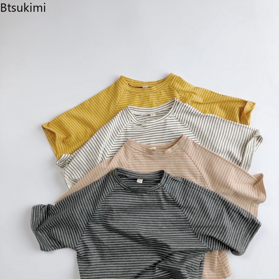ملابس أطفال صيفية، قمصان قطنية - مراجعة Baby Clothing Korea وسعره