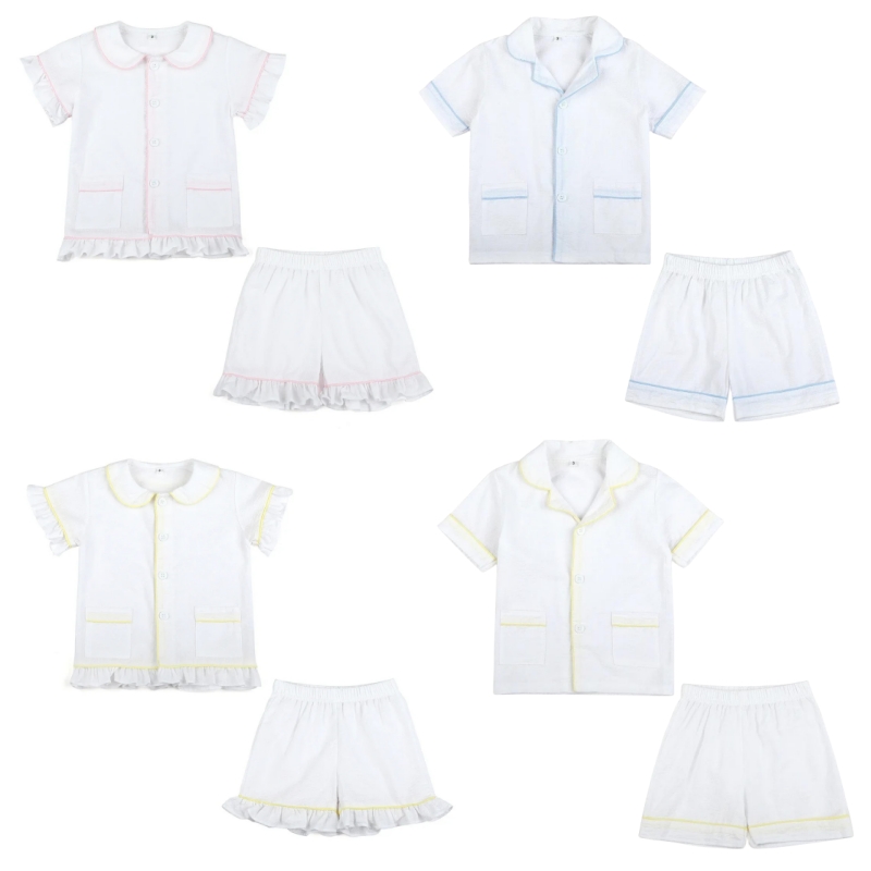 طقم بيجامة قطنية بيضاء للأطفال - مراجعة Baby Sleep Suit وسعره